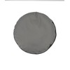 Wateproof Donut Dog Bed Cover with Zipper Grey Velvet Round