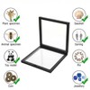 Afcabakila 10Pcs 3D Floating Frame Display Case, 7x7x0.8 inch Transparent