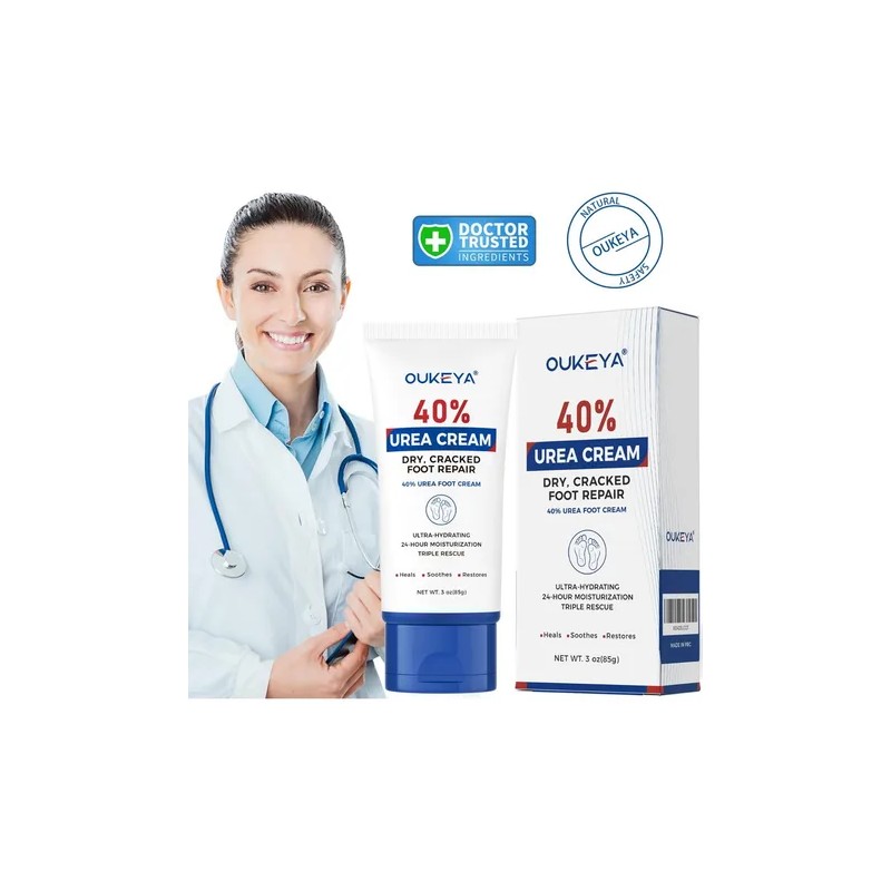 Crema De Urea 40% Tubo 3oz Crema De Pies Manos