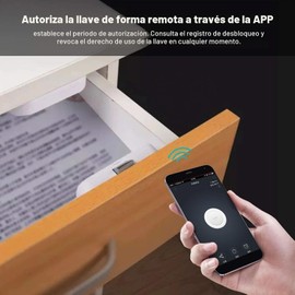 Cerraduras inteligentes Bluetooth para armarios: aptas para archivadores, cajones y alacenas, equipadas con una aplicación para una seguridad moderna.