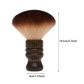 CONGGUAN Professional Barber Neck Duster Brush Soft Bristle Hair Removal & Face Sweeper for Salon Home Use Hairdresser Cleaning Brush for Loose Hair