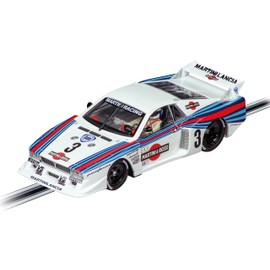 Carrera EVOLUTION I Ready to Race Car Racing Track Slotcar I Lancia Beta Montecarlo Turbo Lancia Martini Racing No. 3 1981 I A Racing Experience for Boys Girls and the Whole Family I Racetrack Action