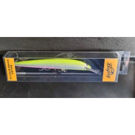 Bagley Balsa Diving Stick 04 Minnow Lure BDS04-SPK NIP Color: Silver Pink Chart