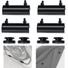 VPZMT Rubber Mounts Support Cushion Hard Saddle Bags for Harley Street Glide, Electra Glide, Road Glide, Road King, Touring 2014-2023 Models (Rubber Mounts 14-23)