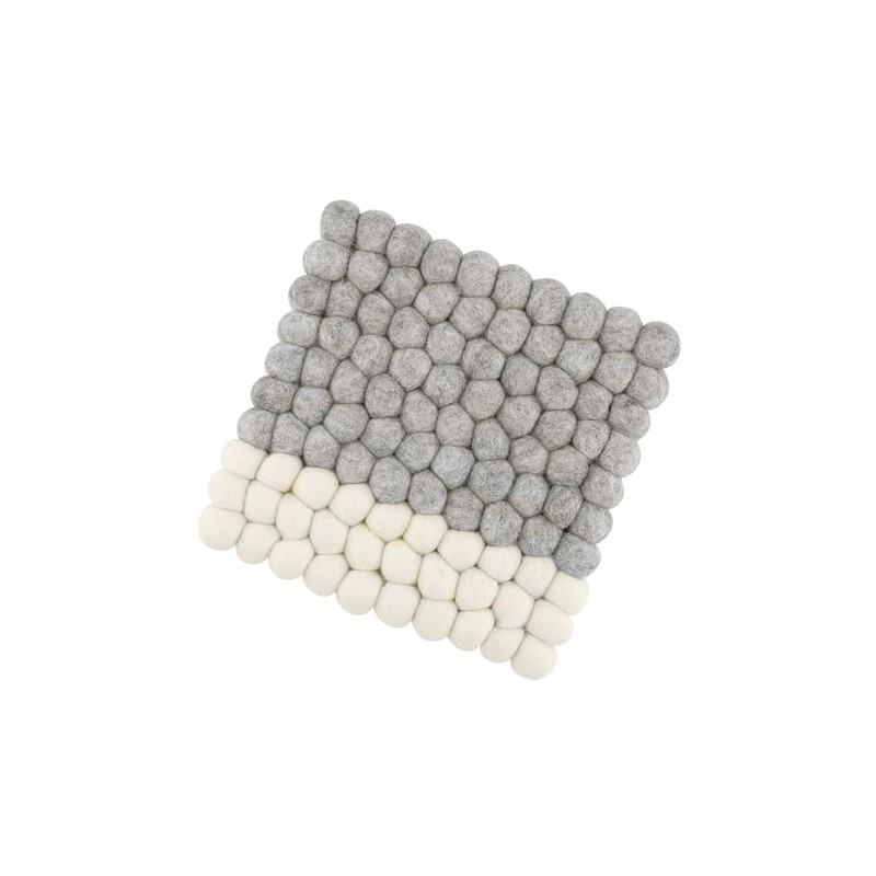 cilio Lana Due Washable Felt Sheep's Wool Coaster for Hot