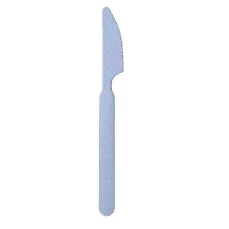 Juego de Utensilios de Viaje, Cubiertos de Paja de Trigo,