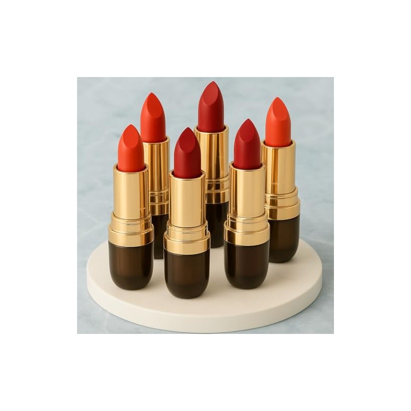 Matte Lipstick, Waterproof, Long-Lasting, Light Texture and Intensely Pigmented (#3