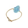 Hamsa Ring Gold Chain Ring Opal Hamsa Blue Hamsa Jewelry