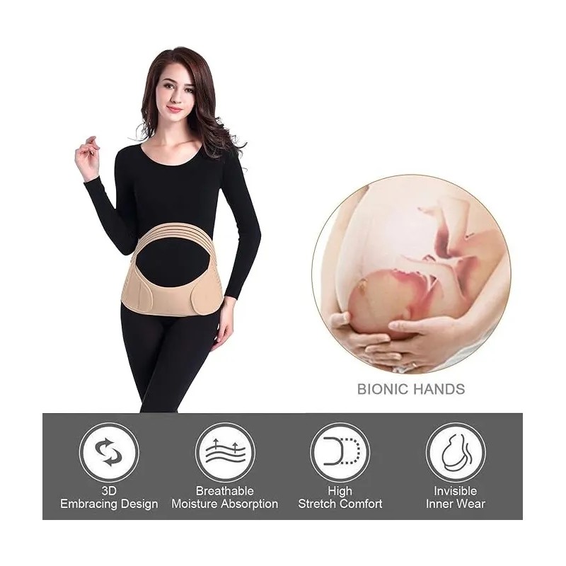 Faja Embarazada Maternidad Soporte Embarazo