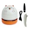 allydrew Mini Portable USB Desktop Vacuum, Orange Cat