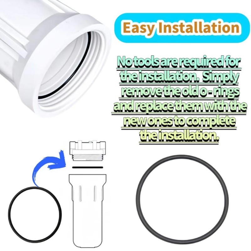W34-OR/151120 Water Filter O-Ring Replacement for American Plumber,Also Fits for