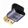 cablecc HDMI Male to HDMI 2.1 Female Up Angled Vertical