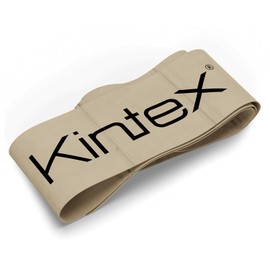 Kintex Exercise Band Latexband 2.5m x 15cm Fitnessband, Silver (super strong)