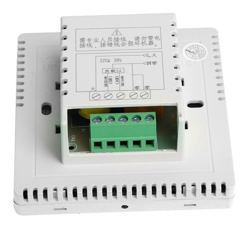 LCD NTC Thermostat Intelligent Water Heating Temperature Controller 5℃35℃ AC220V