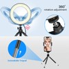 6" Ring Light with Stand & Phone Tripod 11 Brightness