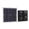Solar Panel Fan Kit Monocrystalline Silicon Solar Panel Weatherproof 4