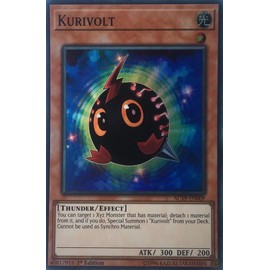 Yu-Gi-Oh! - Kurivolt - AC19-EN009 - Super Rare - 1st Edition - Advent Calendar 2019