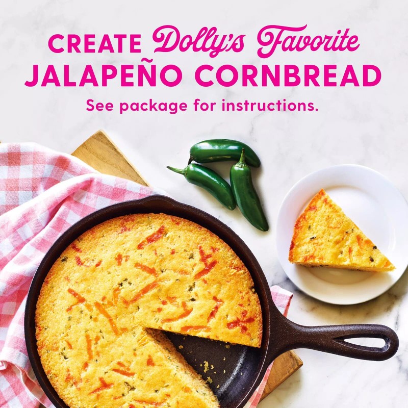 Duncan Hines Dolly Parton's Sweet 🌽Cornbread & Muffin Mix, 16