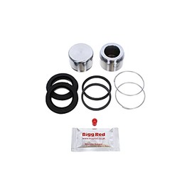 Bigg Red - Rear Brake Caliper Repair Seal Kit and Pistons - Compatible with LS 430 2000-2006
