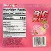(2 Packs, 10oz) MetaVita Big Peelable Peach Gummy Candy –