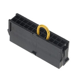 Tiardey 24-Pin ATX Power Supply Jumper Bridge Tool, 24-Pin ATX Power Supply Starter Power Module 20+4 Pin PSU Reboot Connector