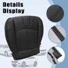 SecosAutoparts Front Driver Side Bottom Perforated Leather Replacement Seat Cover