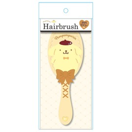 Morimoto Sangyo Die-Cut Hair Brush Sanrio Characters Pom Pom Purin