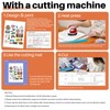 HTVRONT Sublimation Sticker Paper 20Pcs Waterproof - Sticker Paper 8.5''x11''
