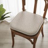 Elegant Comfort 8 Pack Chair Cushion Covers - Skid-Proof Rubber