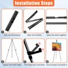 Art Easel Stand for Displaying with Carry Bag,Outdoor Portable Table-Top/Floor