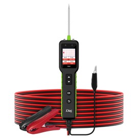 JDIAG Automotive Circuit Tester 0-80V DC, 12V 24V Digital Multimeter with Waveform Display, Buzzer, Flashlight, Short Finder, Continuity Tester, Voltage Tester for Diagnostic, Activating Components