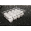Dependable Industries inc. Essentials Stackable Plastic Covered Egg Tray Holder,