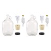 North Mountain Supply 1 Gallon Glass Fermenting Jug with Handle,