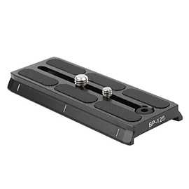 Sirui BP-125 Quick Release Plate for Sirui BCH Heads Aluminium 125 x 51 x 12 mm 110 g Black