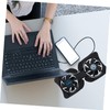 Gatuida Portable Foldable Laptop Cooler with Fans USB Cooling Pad