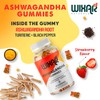 WIXAR NATURALS Ashwagandha Gummies with Turmeric and Black Pepper Extract
