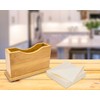 EcoGreen® - Duo de Servilleteros Cuadrado y Rectangular, 100% ecologico.