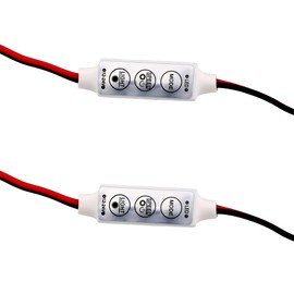 YM E-Bright LED Flash Strobe Controller for LED Strip Light Bulb Flasher Module Compatible with Car, Boat, Household DC 5V~24V Memory Function (Pack of 4)