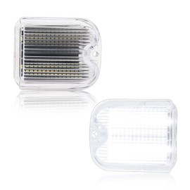 MOTRUM Backup Reverse Light Compatible with Chevy Chevelle 1966, [DOT] [IP67 Waterproof] White LED Reverse Lamp, Replace OEM #CH-TL/RL-66, 1 Pair, Clear Lens