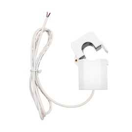 Tuya ZigBee Single Phase Clamp 80A Energy Meter Mobilephone APP Control Current Transformer Electricity Statistics Monitor Home Automation Device Compatible with Home for Voice Control