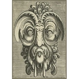 Magnets Refrigerator Funny Souvenir - FRANS 2X3 Fridge Magnet HUYS Artist ETCHINGS Ships Strange Beautiful MASK FACE