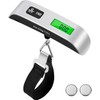Digital Luggage Scale with Temperature Sensor – 110lb/50kg Capacity, Backlit