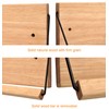 Spiretro Shoe Rack with Dowel, Wall Hanging Shoe Storage, Organize