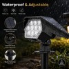 Solar Spotlights for Outdoor Lighting – Dimmable Dual-Use Waterproof Lawn