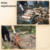 Heavy Duty Log Lifting Tongs for Firewood, 21 Inch Maximum