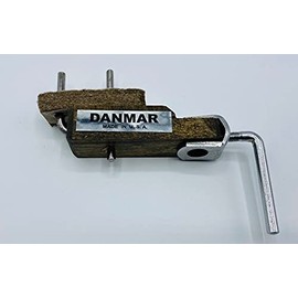 Danmar Wood Block Holder - Mounts On Rods To 3/8in