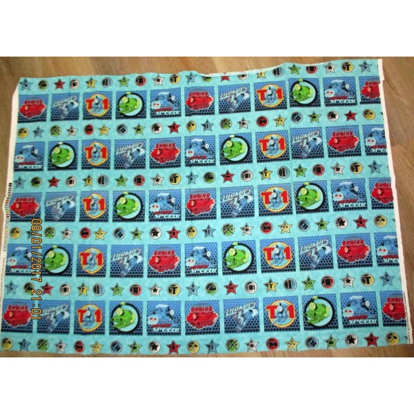 VIP Cranston 1 Cute 2010"Thomas the Tank Engine" Cotton Fabric