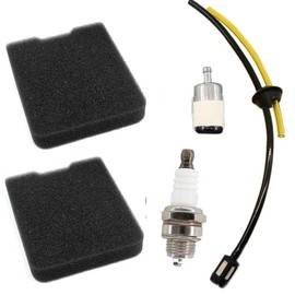 BXParts Air Filter Tune Up Kits for 110132179 53100443 Husqvarna 145BT 155BT 145BF 155BF Blower