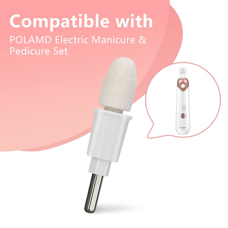 Felt Cone, Nail Drill Bit for POLAMD Proffesional Manicure Pedicure
