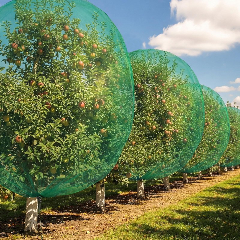 Ribbonlic 20W x 20L Ft Extra Large Fruit Tree Netting